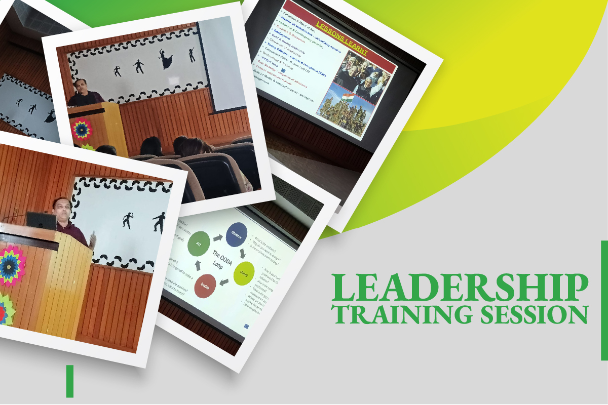 Leadership Training Session at Sharda World School