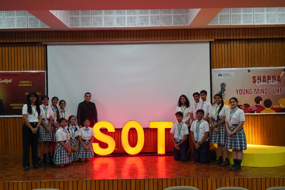 Sharda Open Talks – Young Minds Unplugged 2025