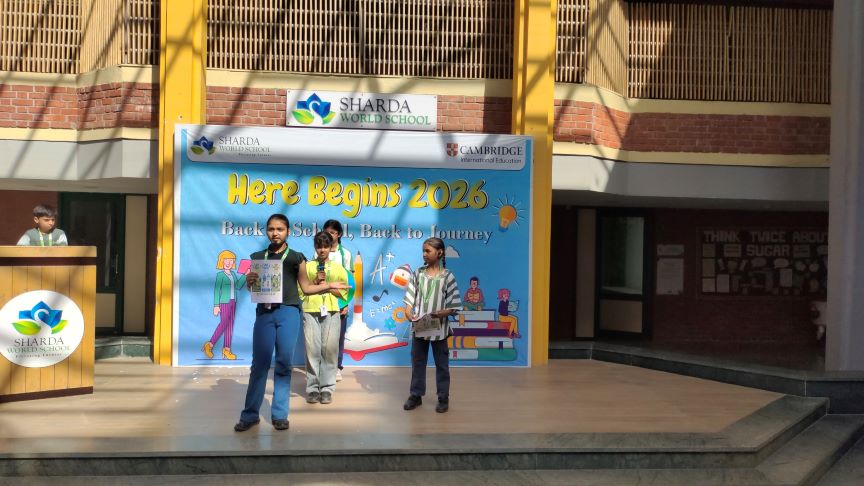 earth-day-celebration-at-sharda-world-school:-inspiring-young-environmental-stewards